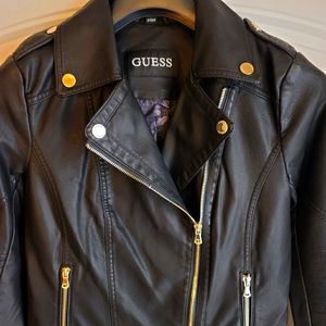 Guess Faux Leather Jacket